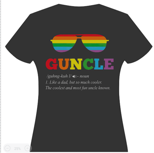 Guncle Short Sleeve T-Shirt